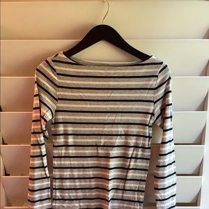 Classic striped boatneck shirt